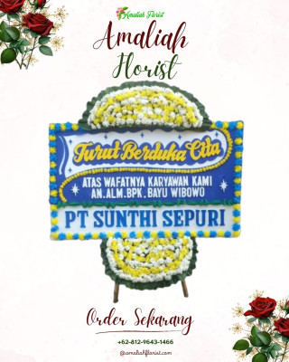 Papan Bunga Duka di Kelapa Lima