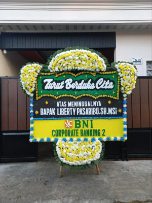 Papan Bunga Duka di Kelapa Lima