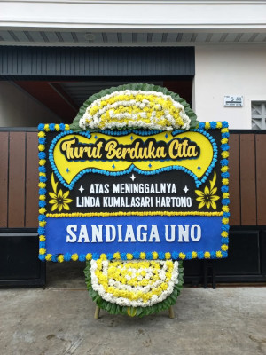 Papan Bunga Duka di Kelapa Lima