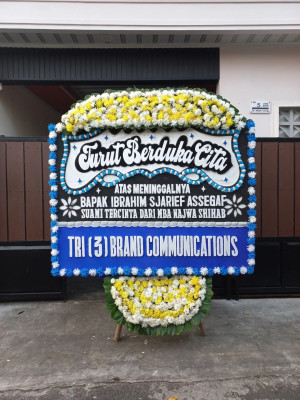 Papan Bunga Duka di Kelapa Lima